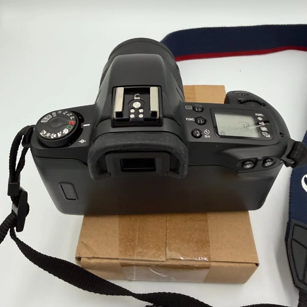 Canon EOS G 35mm SLR Film Camera #1456 with 35-80mm III zoom lens tested Vintage